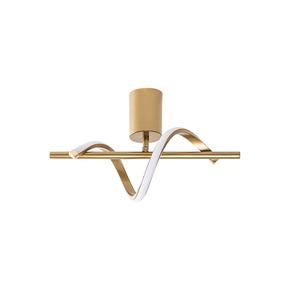 Šviestuvas lubų Opviq Chandelier Lukma 13515, 1 x 11 W, aukso sp. / aukso sp.