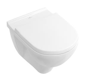 Unitazas, pakabinamas Villeroy & Boch O. Novo 5660H101, su dangčiu, 360 mm x 560 mm
