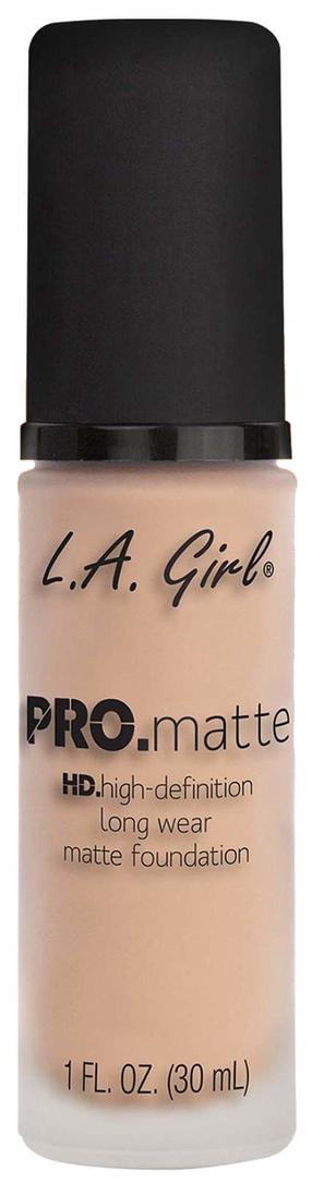 Жидкая основа для макияжа L.A. Girl PRO Matte Foundation, слоновая кость цв., glm715 porcelain, 30 мл