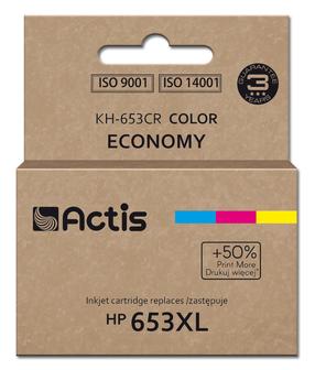 Rašalinio spausdintuvo kasetė Actis KH-653CR, įvairių spalvų, 18 ml