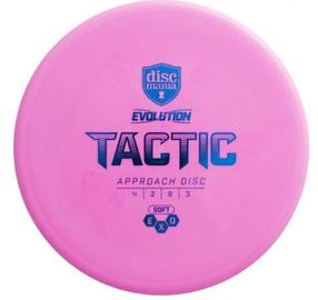 Discgolfi ketas Discmania Exo Tactic Soft 4/2/0/3, roosa v.