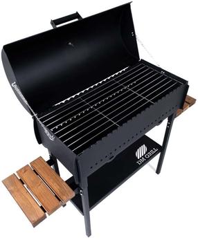 Grils DM Grill Standart Duo, melna krās., 30 cm