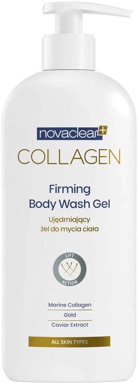Kūno prausimosi želė Novaclear Collagen, 500 ml