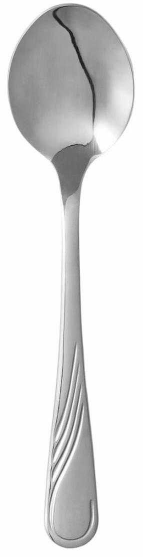 Šaukštas Ambition Napoli, nerūdijantysis plienas, sidabro sp., 3 vnt., 19.6 cm