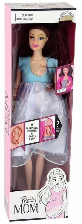 Беременная кукла Lean Toys Pretty Mom, 30 см, многоцветный