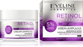 Ночные крем для лица Eveline Retinol Therapy "New Skin" Effect, 50.0 мл