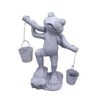 Sodo dekoracija "Varlė" 101HY0012, 26 cm x 45 cm x 70 cm, pilka sp.