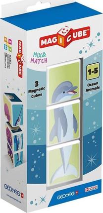 Kaladėlės Trefl MagiCube Ocean Animals G113, 3 vnt.