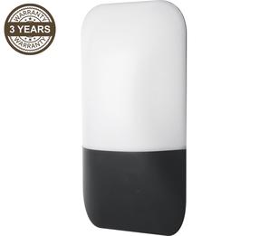 Sieninis lauko šviestuvas Domoletti Flik GL17208, 9W, LED, IP65, juoda sp., 6.6 cm x 22.2 cm