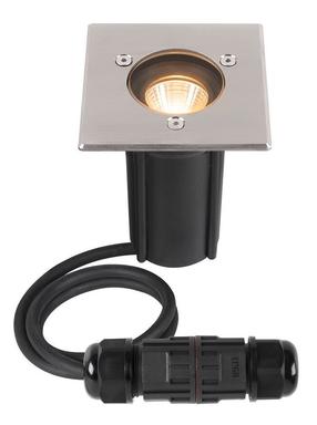 Iebūvēts āra gaismeklis SLV Dasar S, 4W, LED, IP67, nerūsējoša tērauda krās., 9.5 cm x 11.5 cm