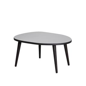 Kavos staliukas Kalune Design Gusto, juoda sp./pilka sp., 55 cm x 75 cm x 38 cm