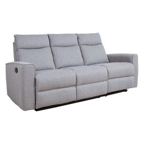 Sofa-reklaineris Home4you 14108, pilka sp., 93 x 204 cm x 102 cm