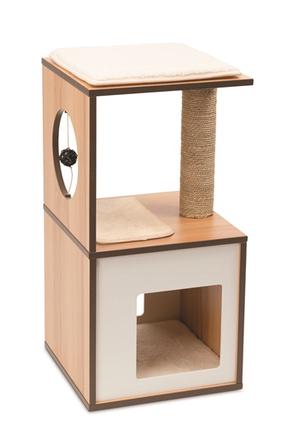 Kačių draskyklė Catit Vesper V-Box, 37 cm x 37 cm x 72.5 cm