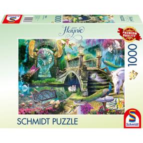 Puzle Schmidt Jeff Haynie The Secret Garden, 49.3 cm x 69.3 cm, 1000 gab., daudzkrāsaina