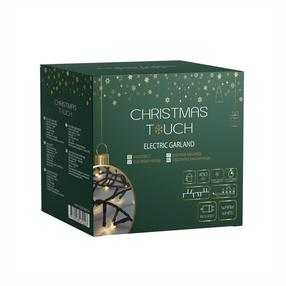 Lempučių girlianda Christmas Touch XYIP-31ELED-450C-B, 9 m, šiltai balta sp., 450 LED