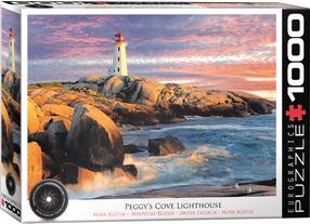 Dėlionė Eurographics Peggy’s Cove Lighthouse. Nova Scotia 6000-5437, 67.6 cm x 48.9 cm, 1000 vnt., įvairių spalvų