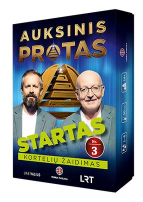 Galda spēle pieaugušajiem Auksinis Protas. Startas Nr. 3, LT