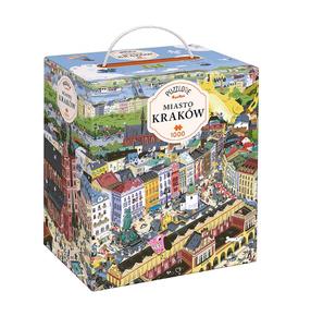 Dėlionė CzuCzu The City Of Krakow, 48 cm x 68 cm, 1000 vnt.