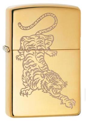 Зажигалка Zippo Lighter 29884, золотой цв.