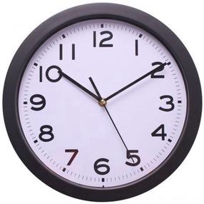Часы Splendid Base AZ-BAZO-CZARNY, черный цв., 30.5 см x 30.5 см