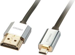 Laidas Lindy HDMI To Micro HDMI HDMI, Micro HDMI, 1 m, juoda sp.