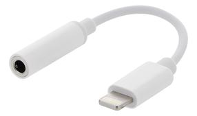 Adapteris EPZI, Lightning/3.5 mm Audio, 6.5 cm, balta sp.