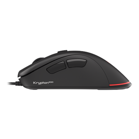 Проводная игровая мышь Genesis Krypton 200, с проводом к usb / ps/2, черный цв.