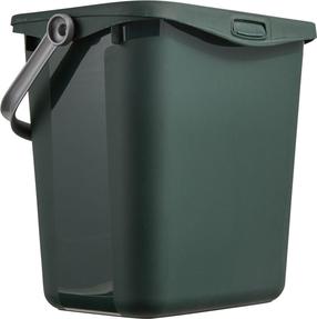 Šiukšliadėžė Curver Multiboxx Bio, žalia sp., 6 l