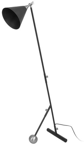 Toršeras Kayoom Celeste 225, 25 W, E27, sidabro sp./juoda sp.