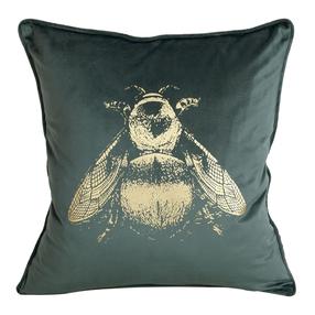 Dekoratyvinės pagalvėlės užvalkalas JBQ-02, mėtinė (mint) sp., 45 cm x 45 cm