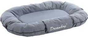 Кровать для животных Flamingo Dreambay 512090, серый цв., 80 x 60 x 14 cм