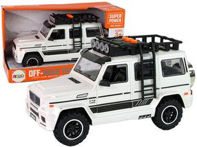 Игрушечный внедорожник Lean Toys Off-Road 8065-1, белый цв./черный цв.