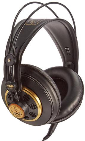 Juhtmega kõrvaklapid Akg K240 Professional Studio, kuldne v./must v.