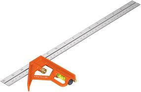 Stūrenis Truper Combination Square ECT-16, 410 mm, alumīnijs/nerūsējošais tērauds, 45 - 90 °