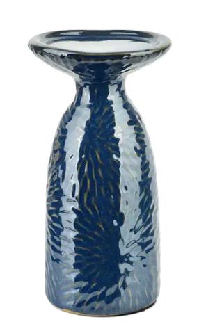 Žvakidė Mondex Yarine Blue, keramika, 20 cm, mėlyna sp.