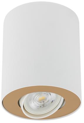Lampa griesti Nowodvorski Set 8896, GU10, 1 x 10 W, zelta krās./balta krās. / balta krās.