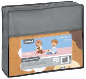 Laste tekk Rebel Premium Rabbits, 100 x 150 cm, pruun v., 3 kg