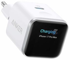 Telefono įkroviklis Anker Nano A121DG21, USB Type C, balta sp., 45 W