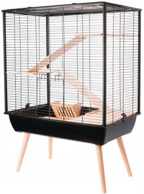 Narvas graužikams Zolux H80, 78 cm x 48 cm x 80 cm, juoda sp.