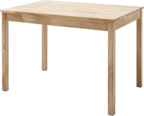 Valgomojo stalas MC Akcent Alfons, ruda sp., 110 cm x 76 cm x 70 cm
