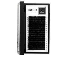Накладные ресницы Nanolash Volume Lashes 0.15 D 10 mm, черный цв.