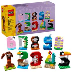Konstruktors LEGO® Dzimšanas dienas cipari 40807, 281 gab.