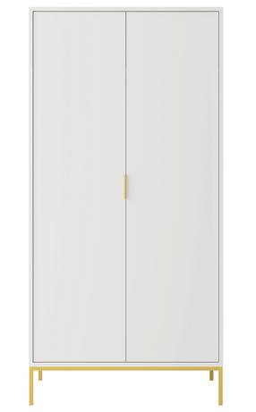 Spinta Kocot Kids Austin SZAU_BI_ZL, aukso sp./balta sp., 100 cm x 55 cm x 205.4 cm