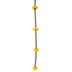 Kāpšanas virve 4IQ Bubbles, 200 cm, dzeltena krās.