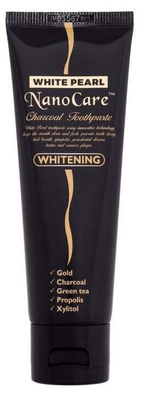 Зубная паста White Pearl NanoCare Black Gold, мятный вкус, 100.0 мл
