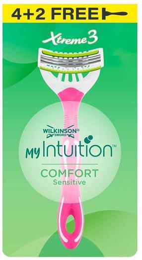 Лезвие бритвы, набор Wilkinson Sword My Intuition Xtreme3 Comfort Sensitive, 6 шт.