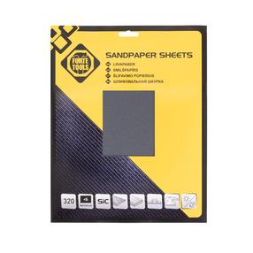 Slīpēšanas loksne Forte Tools 320, 320, 28 cm x 23 cm, 5 gab.