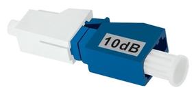 Kiudoptiline attenuaator Qoltec SingleMode LC/UPC - LC/UPC, sinine v./valge v.