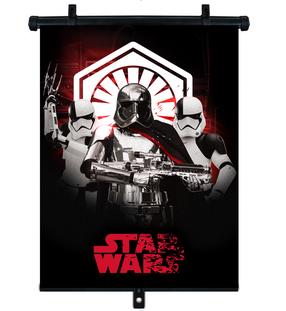 Apsauga nuo saulės Star Wars, 45 cm x 36 cm, balta sp./juoda sp./raudona sp.