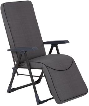 Lauko kėdė Patio Modena Kwadrat Plus Black Edition H024-07PB, juoda sp./grafito sp., 85 cm x 59 cm x 105 cm